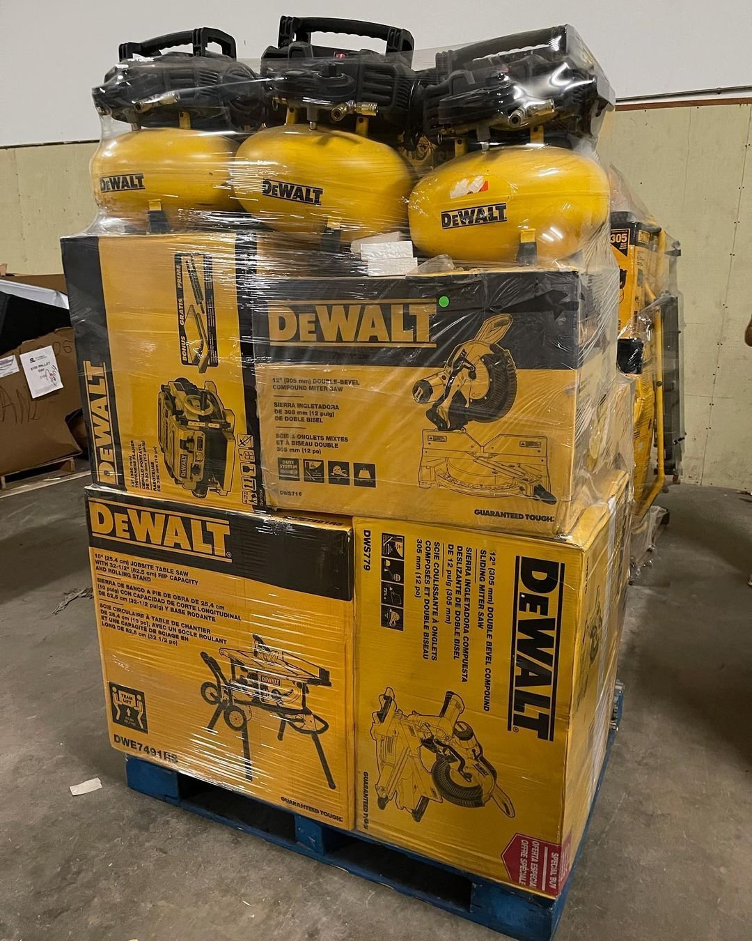 Buy Dewalt tool pallets Online in Nevada