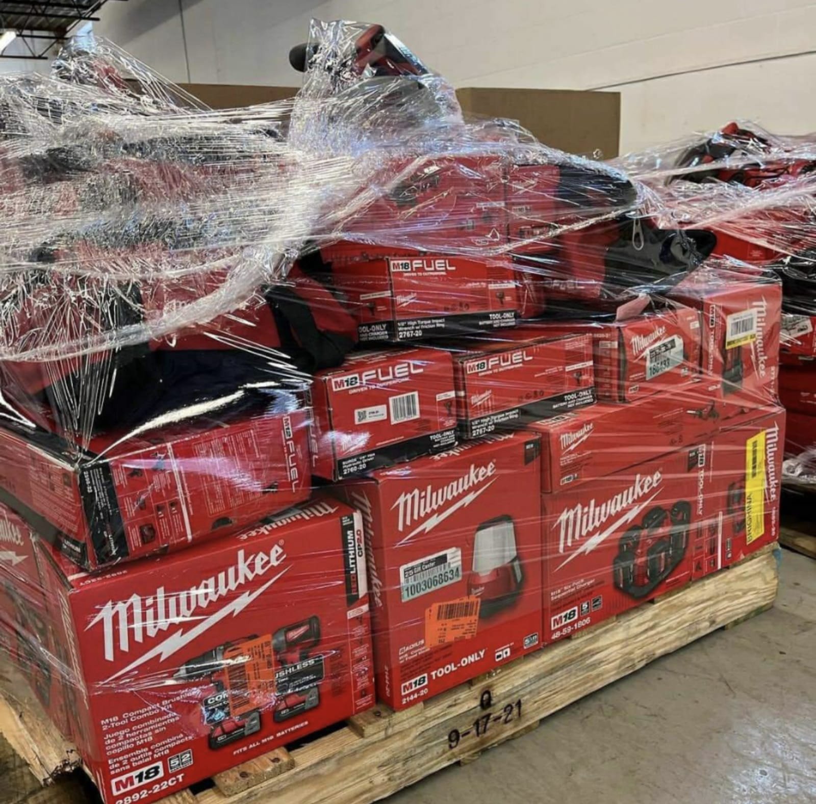Buy Milwaukee Tools Liquidation Pallets Online
